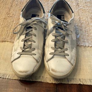 Golden Goose Superstars - Black/White/Silver